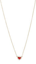 Thumbnail for your product : Alison Lou 14K Gold Diamond Heart Necklace