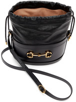 Thumbnail for your product : Gucci Black 1955 Horsebit Bucket Bag