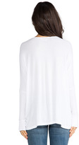 Thumbnail for your product : Lauren Moshi Shelly Cat Head Draped V-Neck