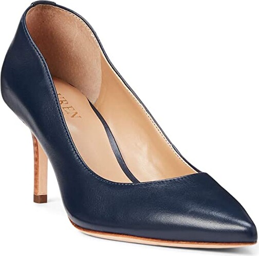 lanette leather pump