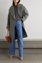Thumbnail for your product : Dries Van Noten Ramson Oversized Double-breasted Wool-blend Felt Coat
