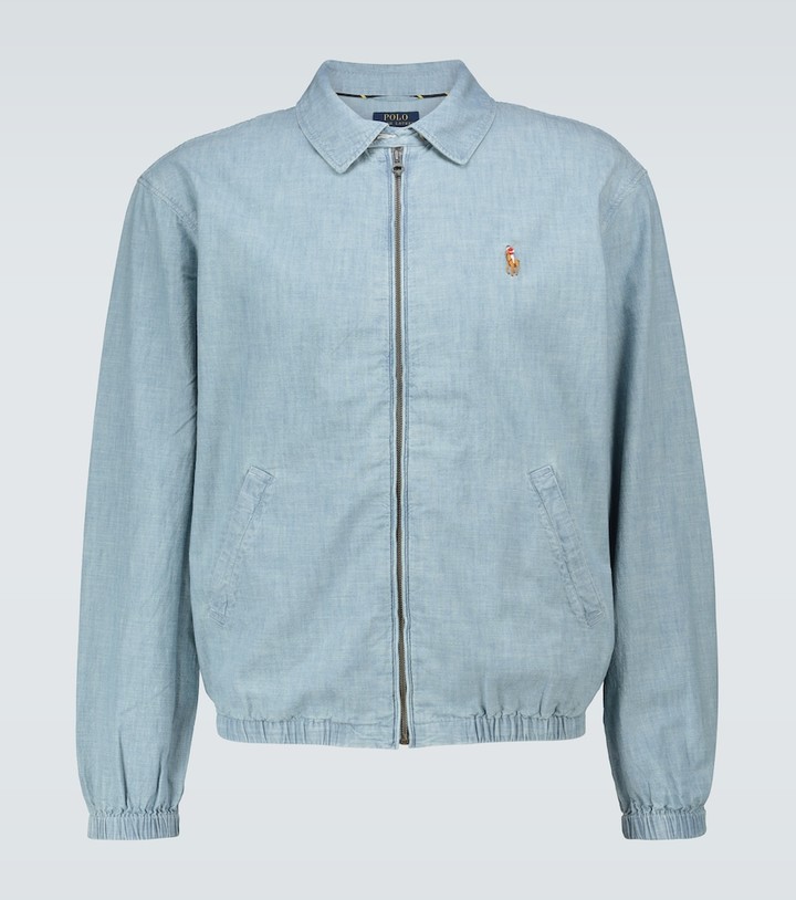 Polo Ralph Lauren Bayport chambray jacket - ShopStyle Outerwear