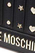 Thumbnail for your product : Love Moschino Studded Faux Leather Clutch