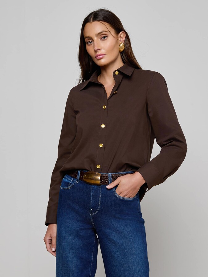 L'Agence Ellery Button-Down Shirt