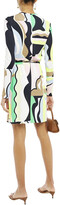Thumbnail for your product : Emilio Pucci Belted Printed Jersey Mini Dress