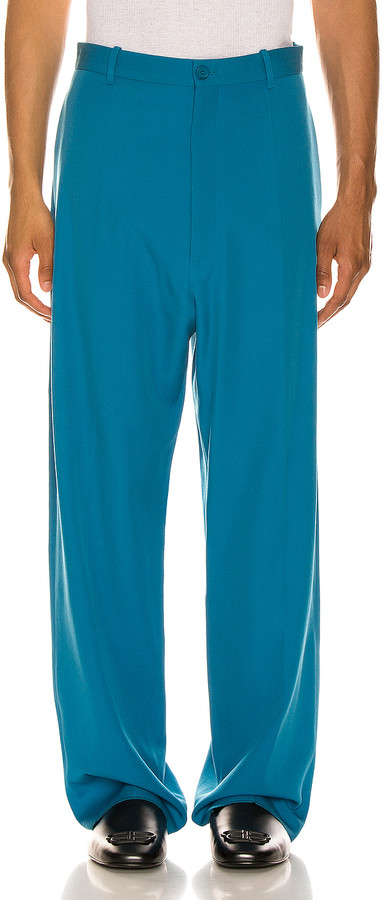 balenciaga blue pants