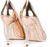 Thumbnail for your product : Sophia Webster Rose Gold Coco Crystal 115 pumps