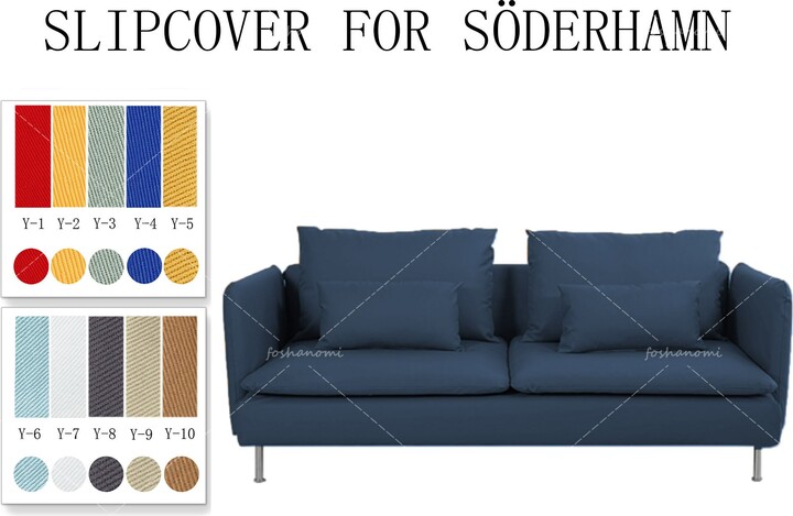 Etsy Replaceable Sofa Covers For Ikea Söderhamn(3 Seats With Armrest, Ikea  Cover, Soderhamn Sofa Cover, Sofa Cover For Soderhamn, Sofa - ShopStyle