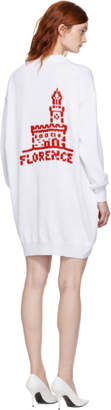 Emilio Pucci White Embroidered Firenze Dress