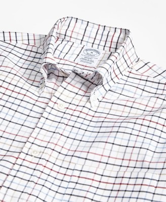Brooks Brothers Regent Fit Oxford Multi-Check Sport Shirt