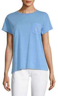 Vineyard Vines Two-Tone Vintage Whale Relaxed Cotton Pocket Tee