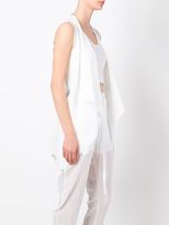 Thumbnail for your product : Lost & Found Rooms asymmetric hem waistcoat