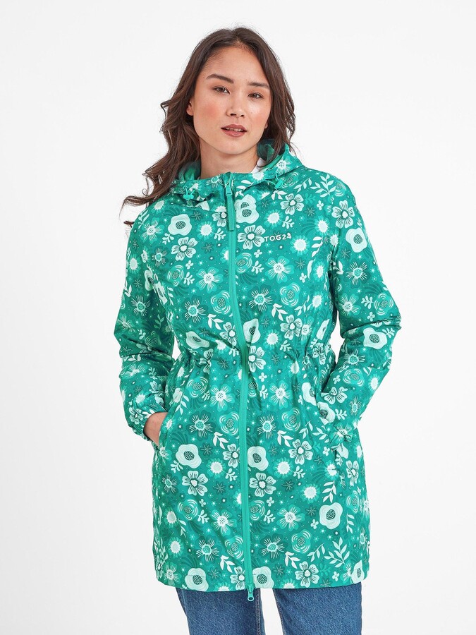 TOG24 'Kilnsey' Large Flower Waterproof Jacket ShopStyle