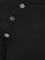 Thumbnail for your product : Nili Lotan cashmere button detail turtleneck sweater