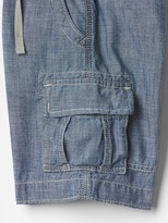 Thumbnail for your product : Gap 1969 Pull-On Chambray Cargo Shorts