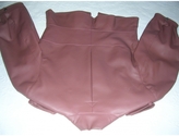 Thumbnail for your product : Karl Lagerfeld Paris Burgundy Synthetic Biker jacket