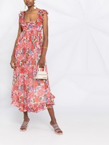 Thumbnail for your product : Zimmermann Floral-Print Sleeveless Maxi Dress