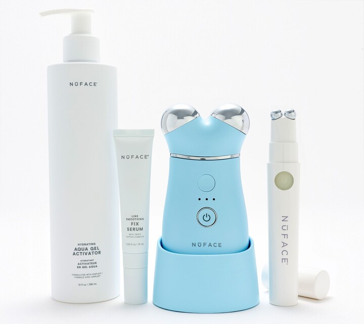 NuFace Trinity+ & The FIX w/ Aqua Gel and The Fix Serum
