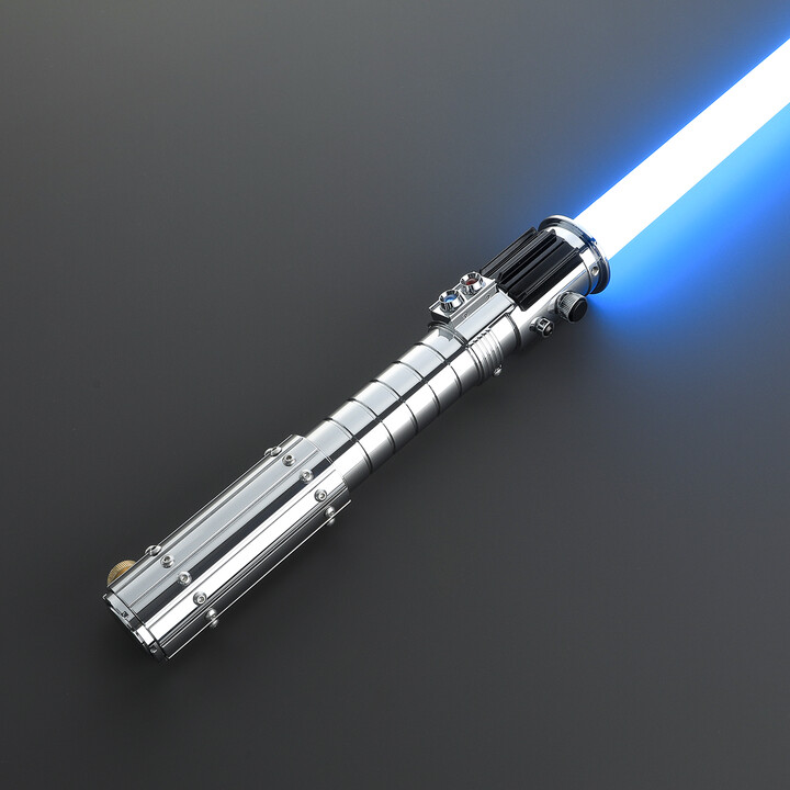 DamienSaber Mara Jade Skywalker Lightsaber Heavy Dueling Light Saber Infinite Color Changing with 34 Sound Fonts Bluetooth