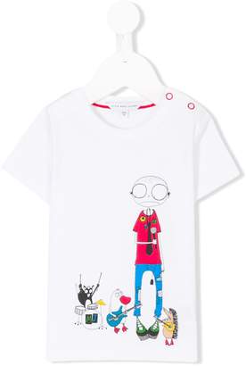Little Marc Jacobs cartoon print T-shirt