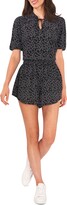 Thumbnail for your product : CeCe Smocked Waist Floral Shorts