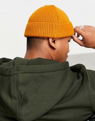 Dickies Woodworth beanie in orange - ShopStyle Hats
