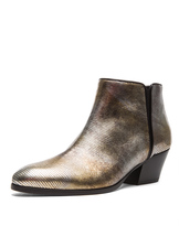 Thumbnail for your product : Giuseppe Zanotti Daddy Embossed Leather Ankle Booties in Tallin
