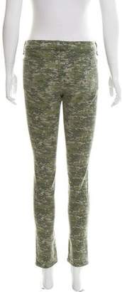 Rag & Bone Camouflage Mid-Rise Jeans