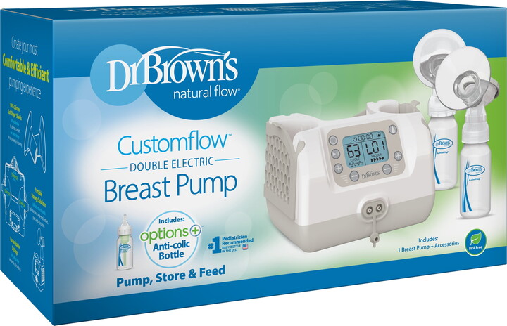 Dr Browns Dr. Brown's Custom Flow Hospital Strength Double Electric Breast Pump with Adjustable Settings