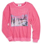 Thumbnail for your product : Wildfox Couture 'Cozy Cabin' Fleece Sweatshirt (Big Girls)