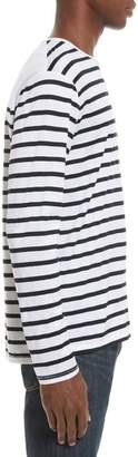 Rag & Bone Henry Stripe Long Sleeve T-Shirt
