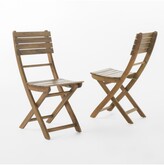 Thumbnail for your product : Noble House Positano Outdoor Foldable Dining Chairs, Set of 2