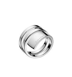 Calvin Klein Beyond Polished Stainless Steel Ring