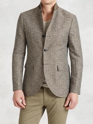 John Varvatos Linen Cotton Cutaway Jacket