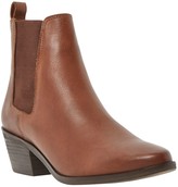 Thumbnail for your product : Dune Peetra Leather Block Heel Chelsea Ankle Boots