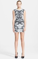 Thumbnail for your product : Alexander McQueen Jacquard Knit Body-Con Dress