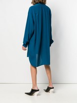 Thumbnail for your product : Givenchy Pleated Scarf Shirt Dress
