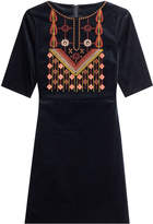 Thumbnail for your product : MiH Jeans Embroidered Cotton Dress