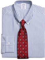 Thumbnail for your product : Brooks Brothers Non-Iron Traditional Fit Alternating Stripe Dress Shirt