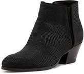 Thumbnail for your product : Giuseppe Zanotti Lizard-print Suede Ankle Boot, Nero