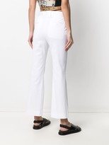 Thumbnail for your product : Plan C High-Rise Straight-Leg Trousers