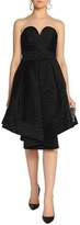 Thumbnail for your product : Milly Strapless Pleated Cloqu-Satin Dress