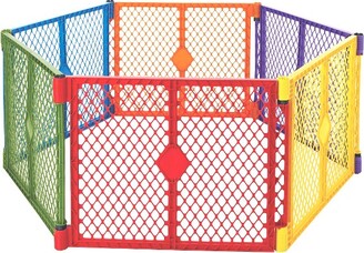 Toddleroo by Northstates Toddleroo by Superyard Colorplay 6 Panel Freestanding Gate