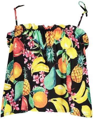 boohoo Fruit Print Tie Strap Cami