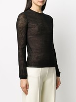 Thumbnail for your product : Jil Sander Sheer Knitted Top