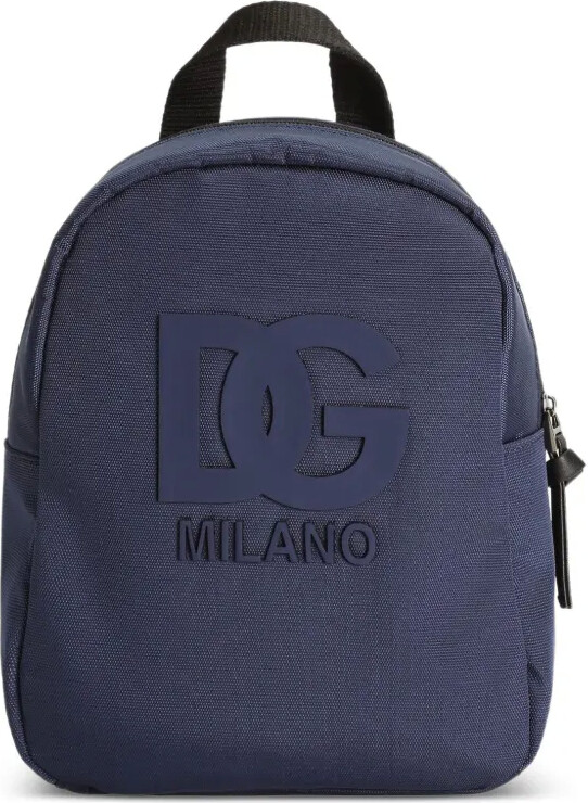 Logo-Embossed Backpack