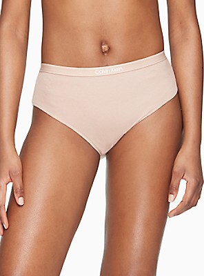 Calvin Klein Pure Ribbed High Waist Bikini - ShopStyle Panties