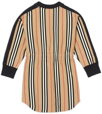 Burberry Kids Icon Stripe Cotton Sweater Dress (3-12 Years)