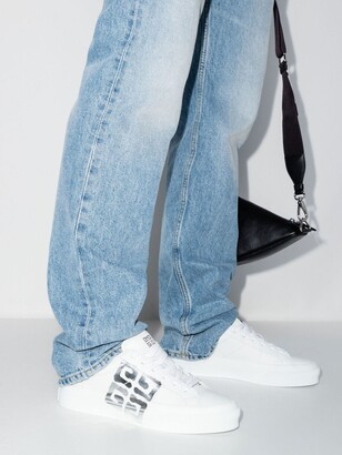 Givenchy City Sport 4G Leather Low Top Sneakers - ShopStyle