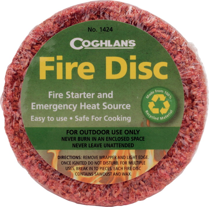 Coghlans Coghlan'S® Fire Disc Fire Starter And Emergency Heat Source 3.5 Oz. Pack